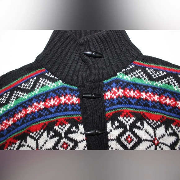Vintage Polo Ralph Lauren Fair Isle Sweater XXL - Picture 4 of 9